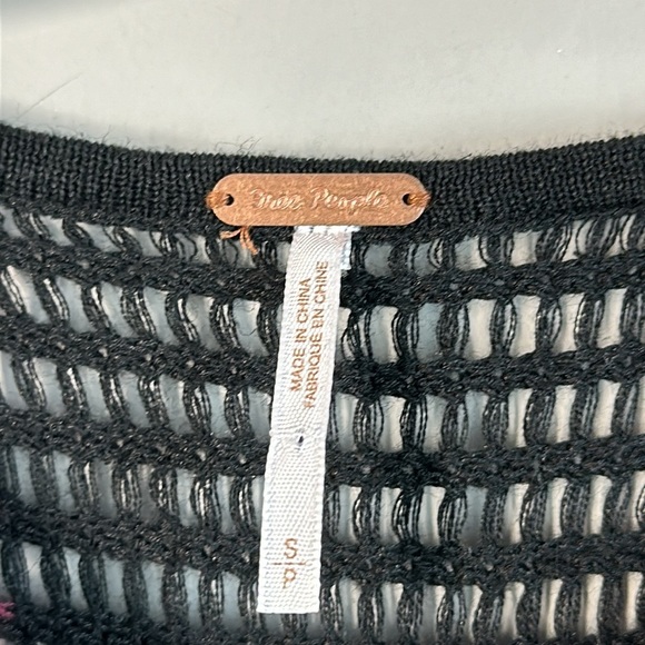 NWT Free People Babes Only Crochet Top Size S Whimsigoth Fairy Grunge - Picture 5 of 11